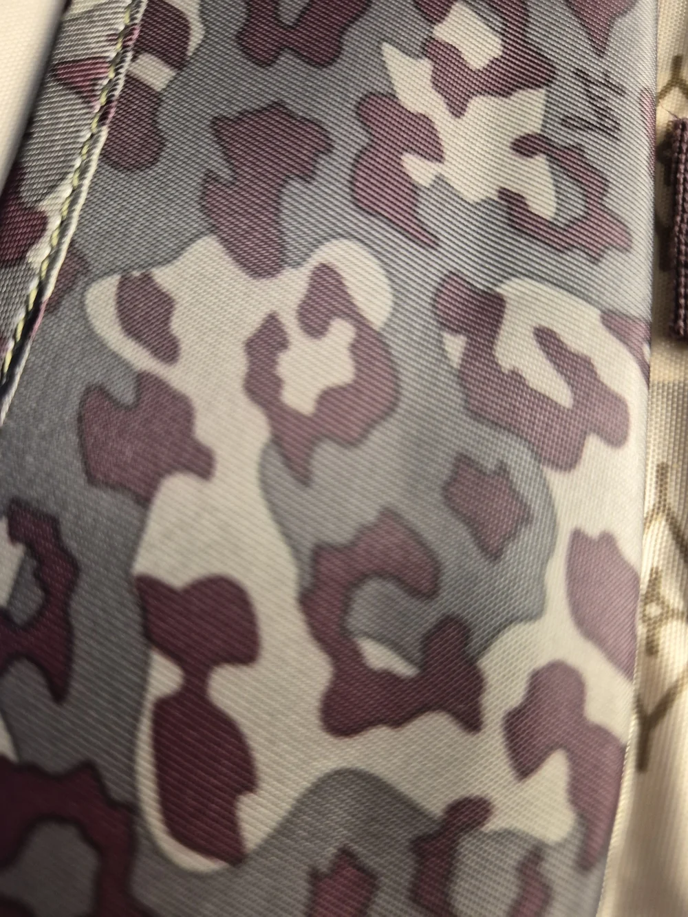 NWT Lug Splits XL Compact RFID Wallet - Burgundy Leopard Print
